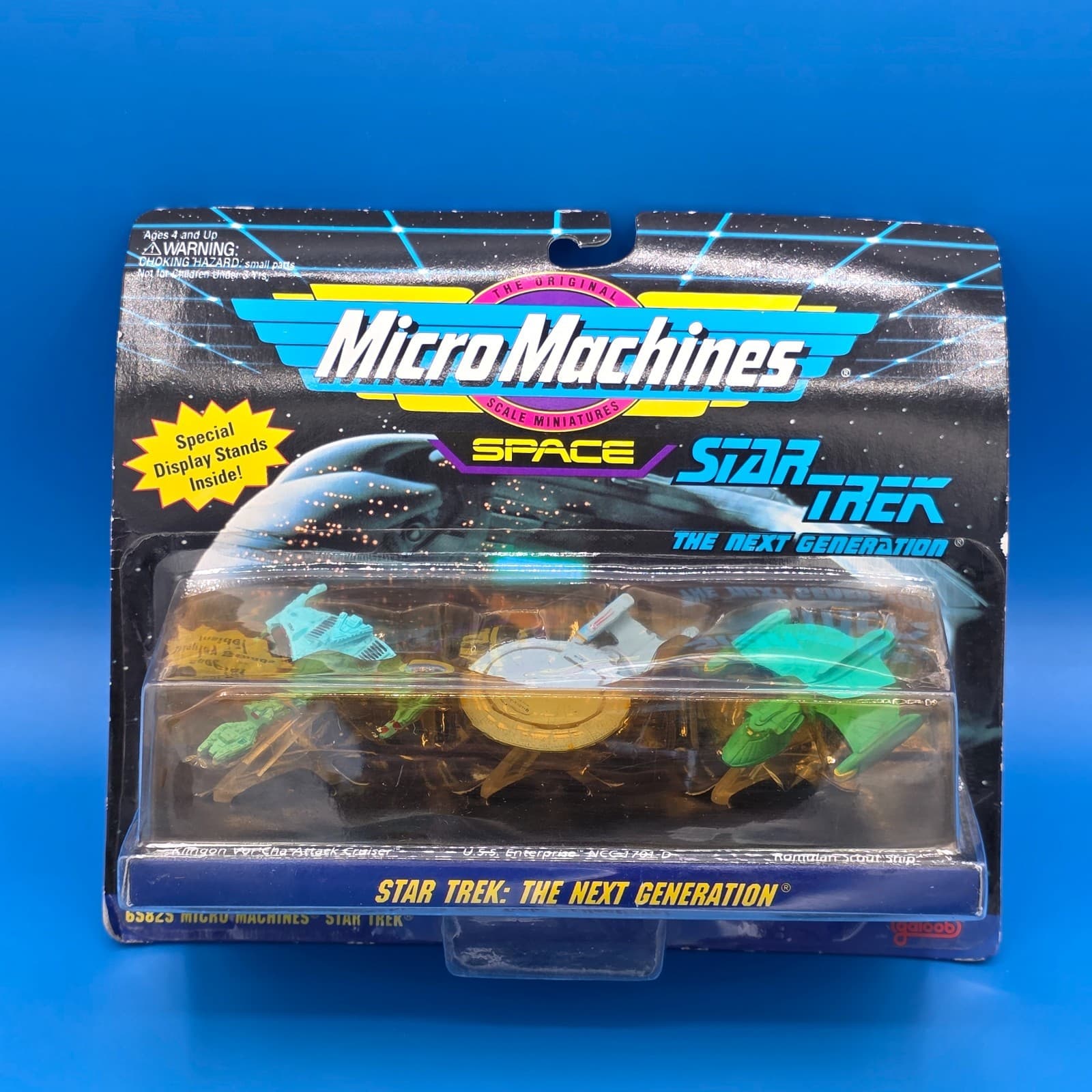 Micro Machines Space Star Trek The Next Generation Star Gazer #65825 Galoob NIP