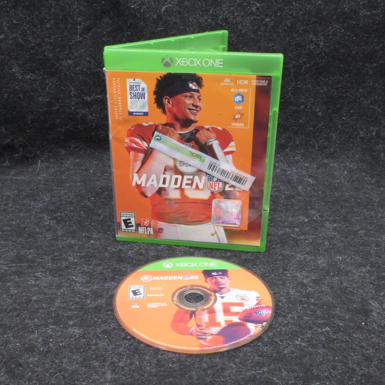 Madden NFL 20 Microsoft Xbox One 2019 Tested Working EA Sports Football Game