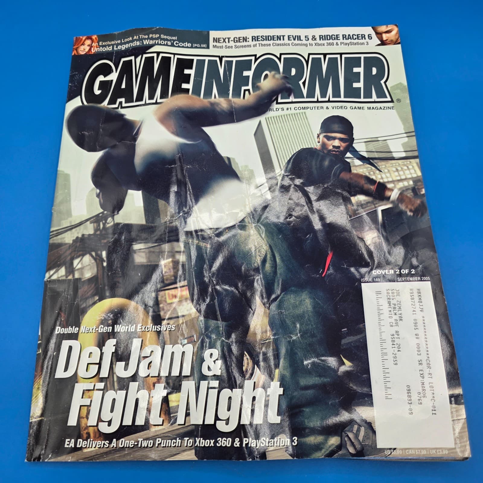 Game Informer Issue 149 Def Jam & Fight Night