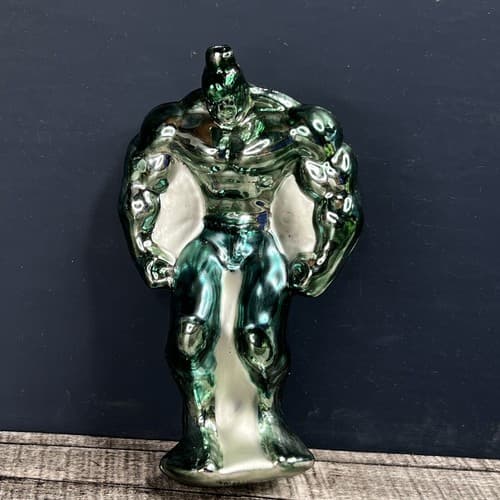 Marvel Incredible Hulk Blown Glass Christmas Holiday 5.5" Ornament 2008