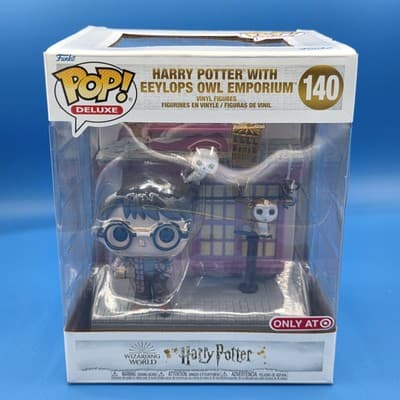 Funko Pop! 6" Deluxe Harry Potter With Eeylops Owl Emporium #140