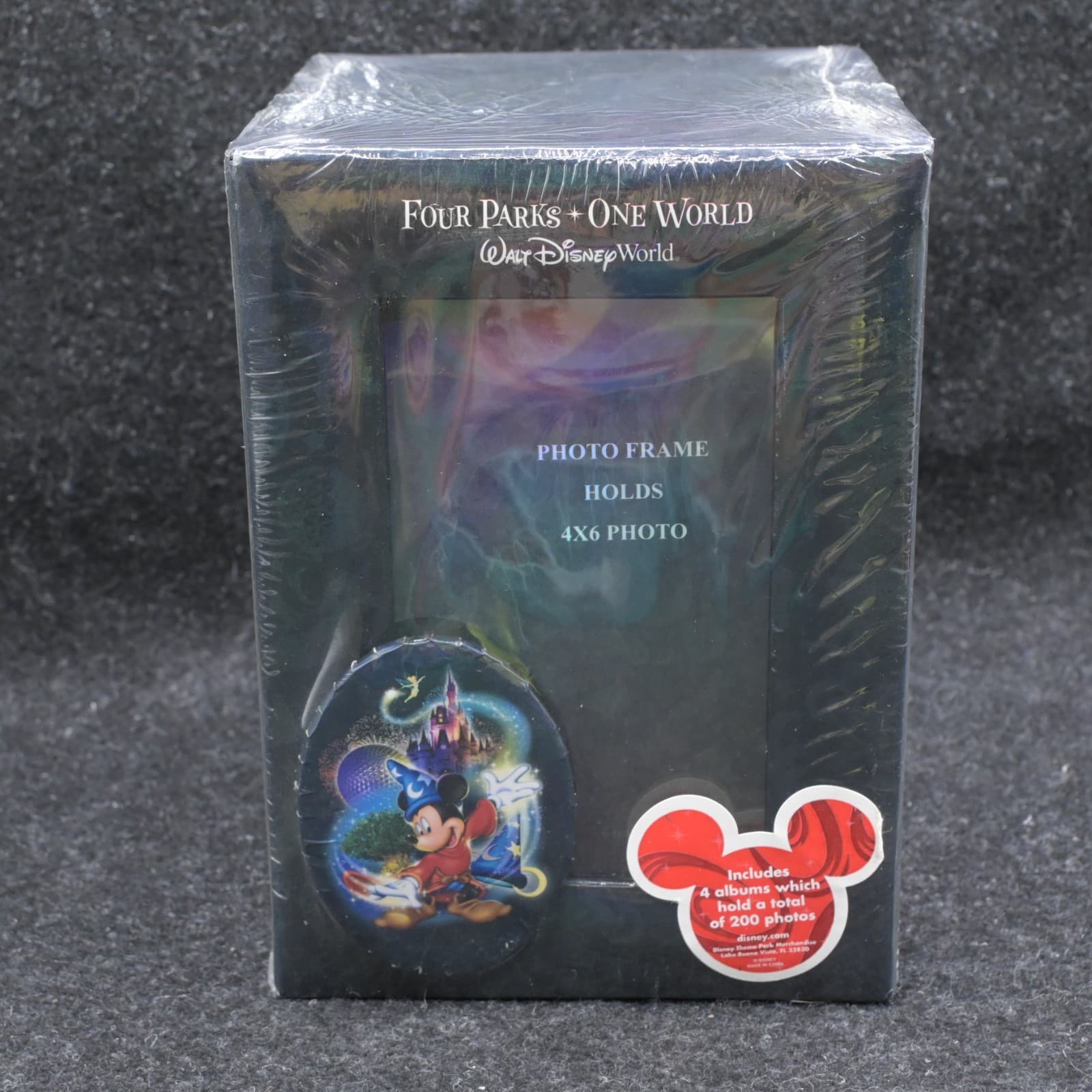 Walt Disney World Four Parks One World Photo Album Set Of 4 New In Package