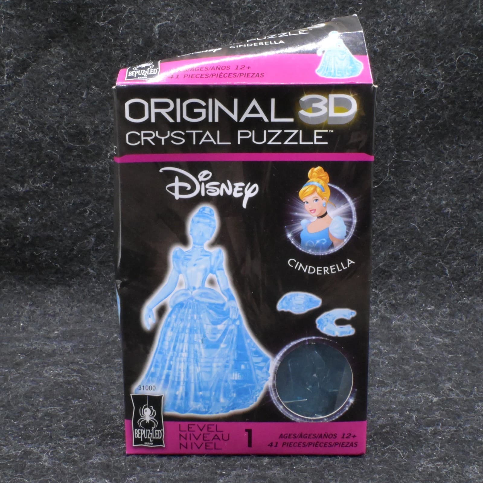 Original 3-D Crystal Puzzle Cinderella