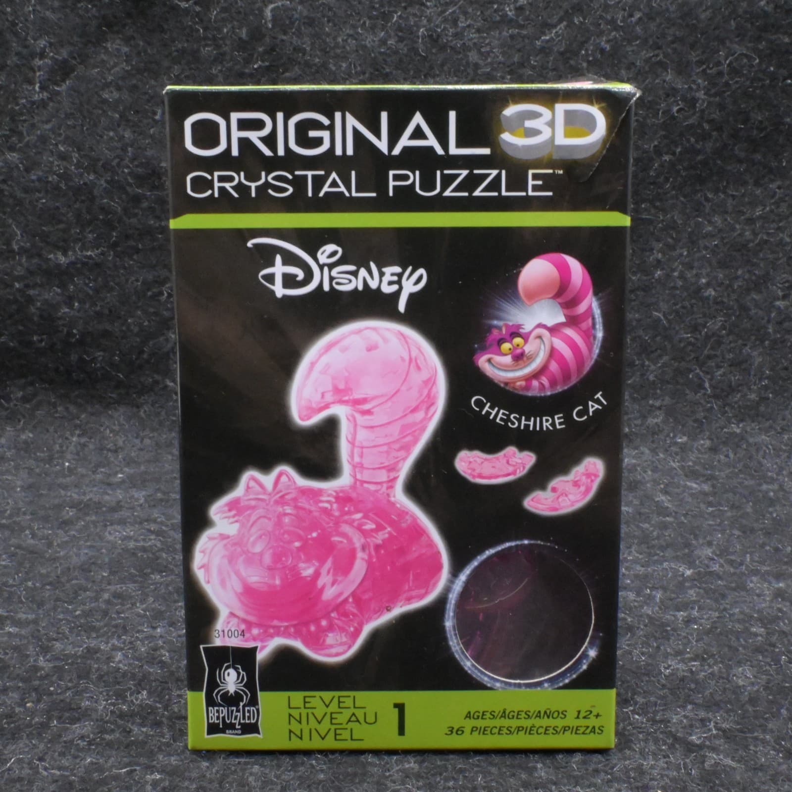Original 3D Crystal Puzzle - Disney Alice in Wonderland - Cheshire Cat