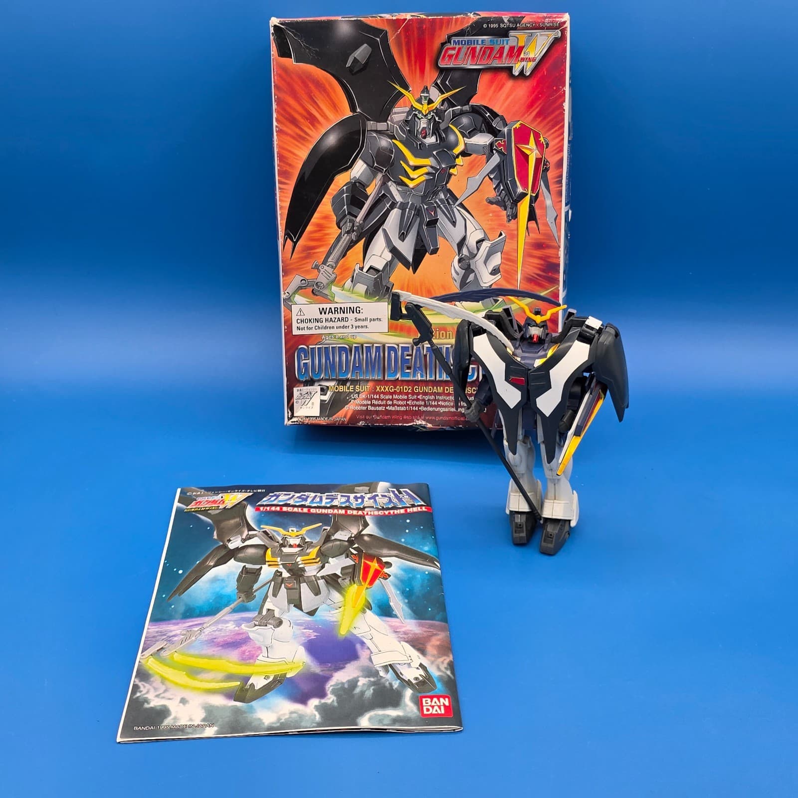 1995 Bandai Mobile Suit Gundam Wing W Series Deathscythe Hell XXXG-01D2 1/144 H