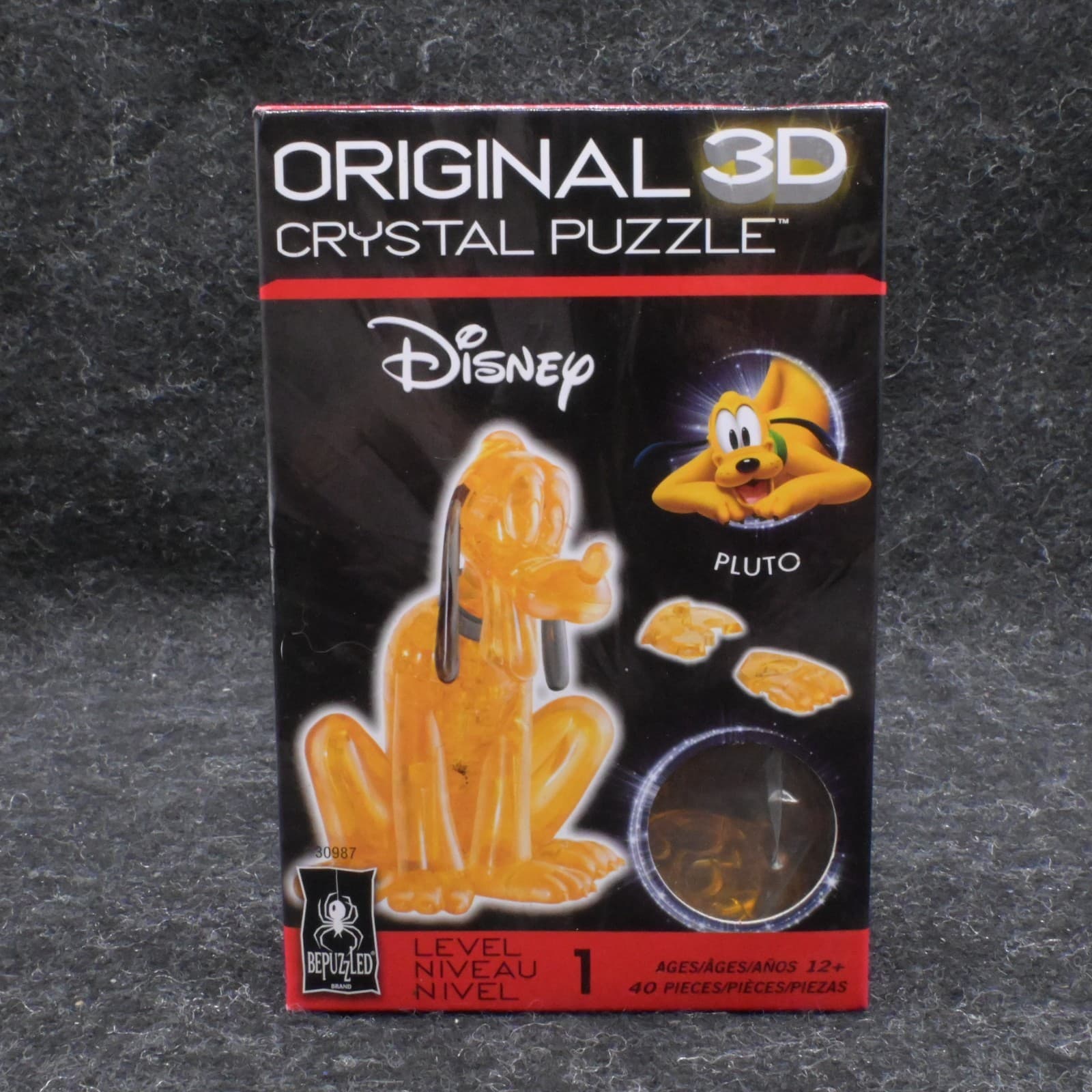 Pluto - BePuzzled Original 3D Crystal Jigsaw Puzzle - Disney