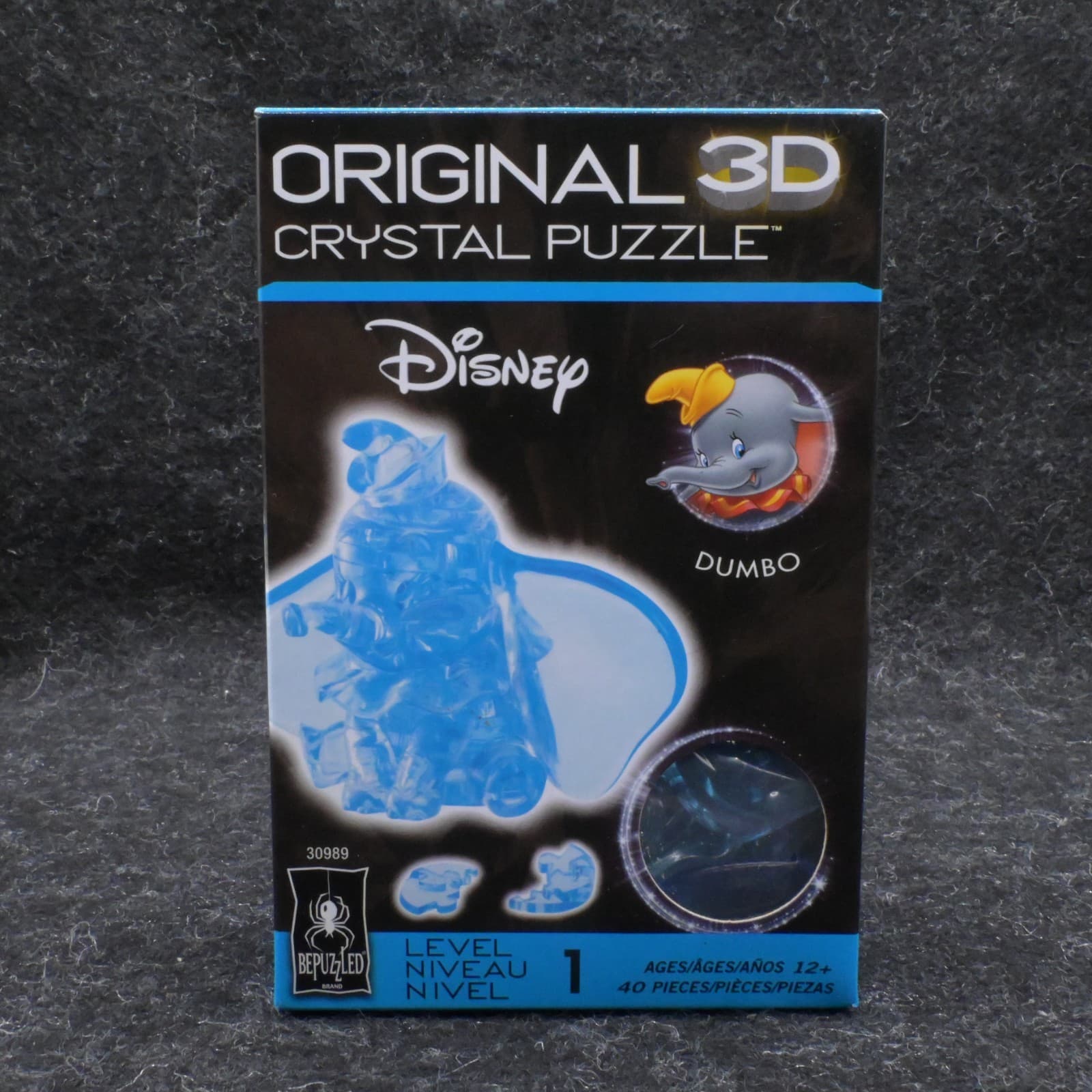 BePuzzled Original 3D Crystal Puzzle Disney Dumbo 40 Pcs NEW