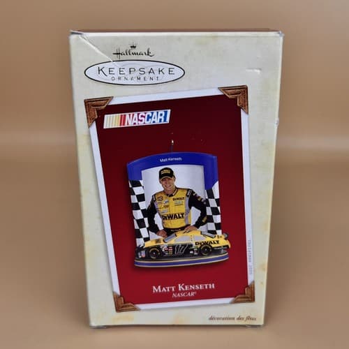 Hallmark Ornament NASCAR MATT KENSETH #17 - Dewalt 2005