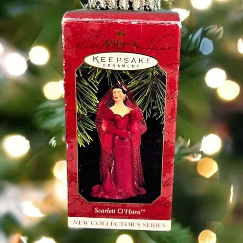 Vintage 1997 Hallmark Keepsake Ornament Scarlett O' Hara Collector's Series