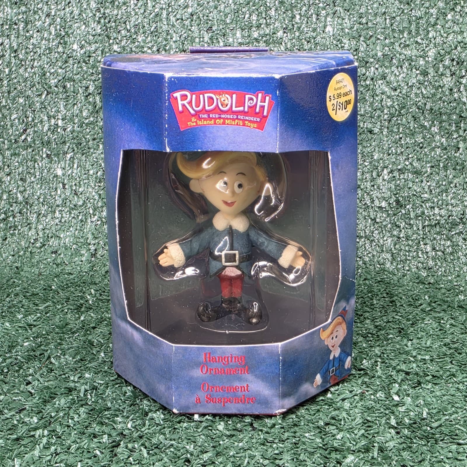 2000 Enesco Hermey the Elf Christmas Ornament Rudolph Island of Misfit Toys New