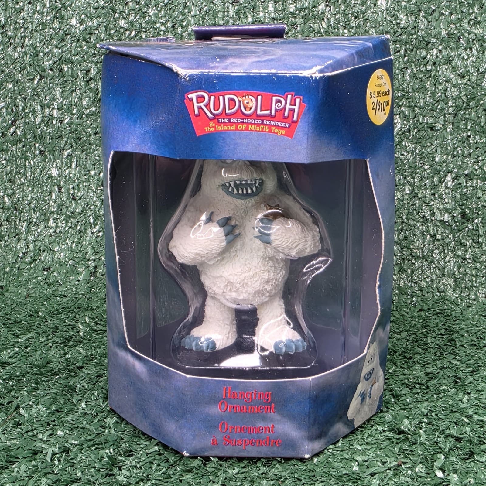 1999 Bumble ABOMINABLE SNOWMAN Ornament RUDOLPH The Island of Misfit Toys Enesco