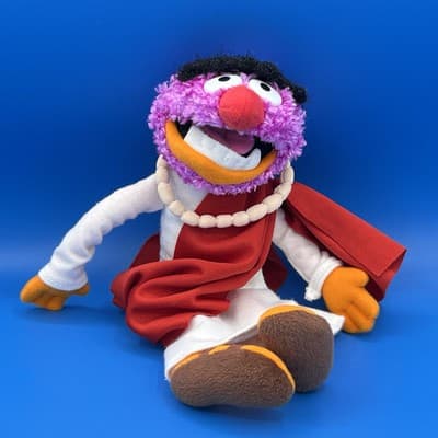 Muppets Mayhem ANIMAL Stuffed Plush 10" Doll 2003 Sababa Toy Jim Henson