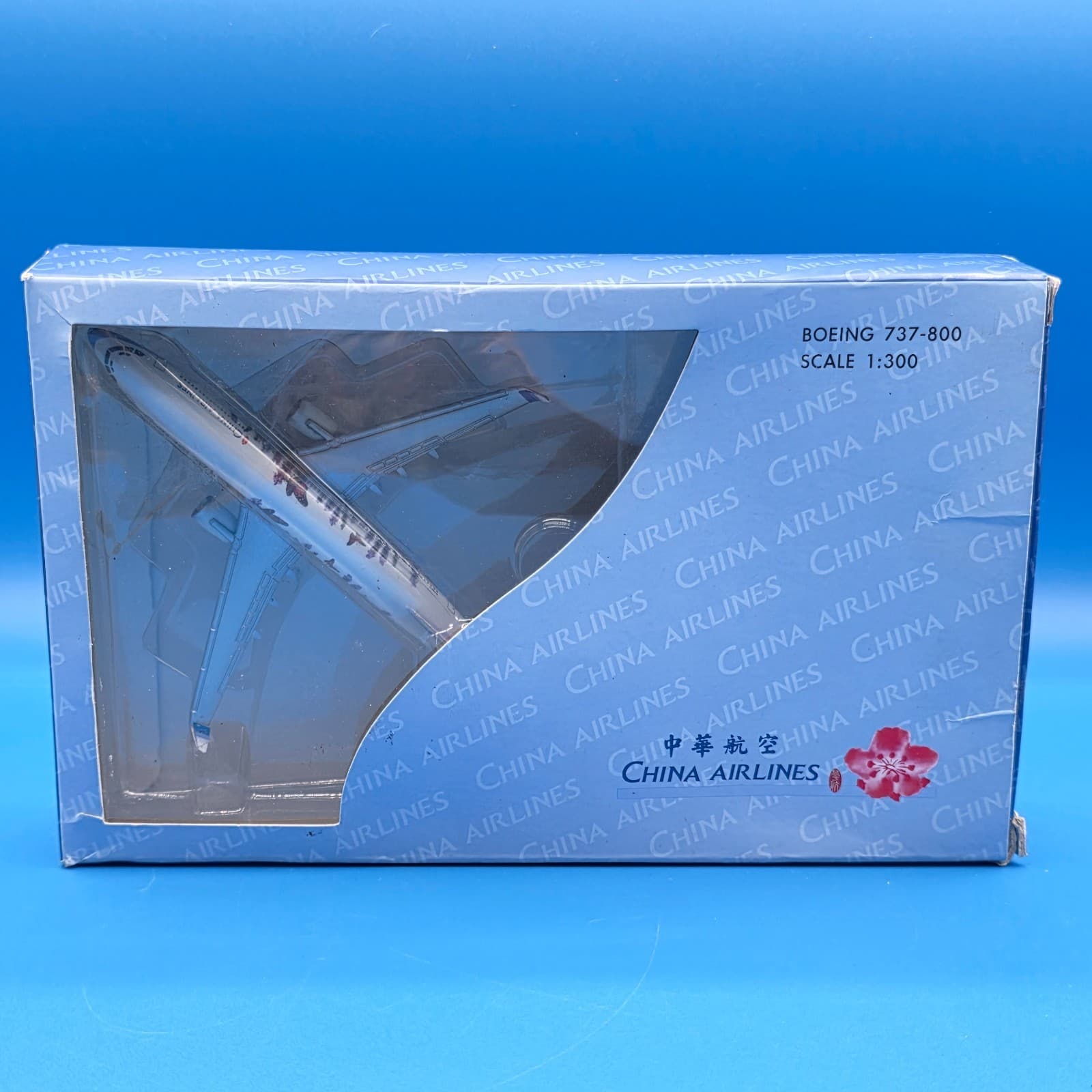 China Airlines Boeing 737-800 Airplane Models 1/300 scale Butterflies