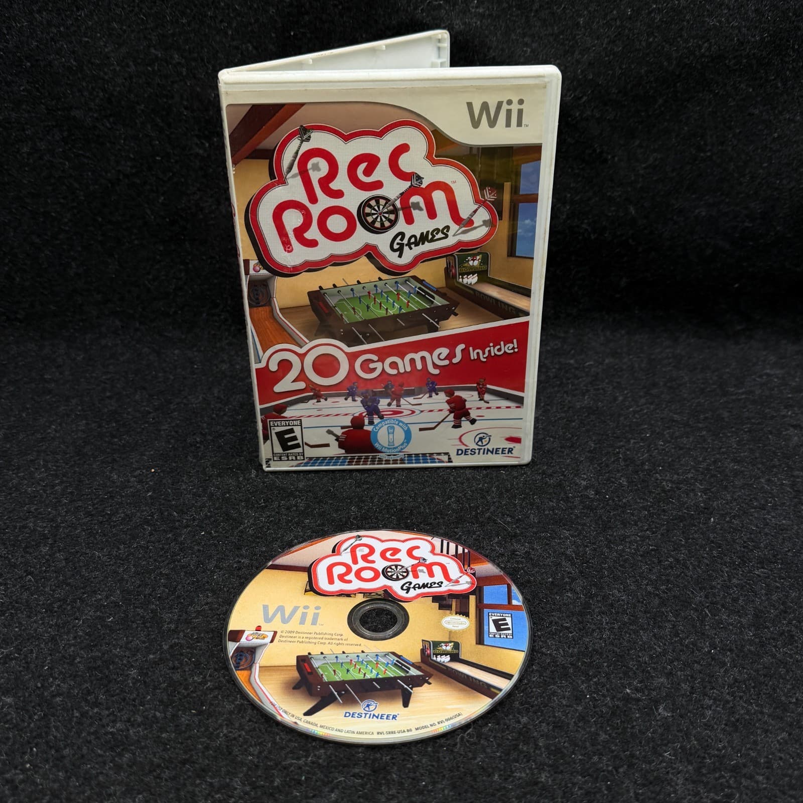 Nintendo Wii : Rec Room Complete No Manual - Tested - Free Shipping