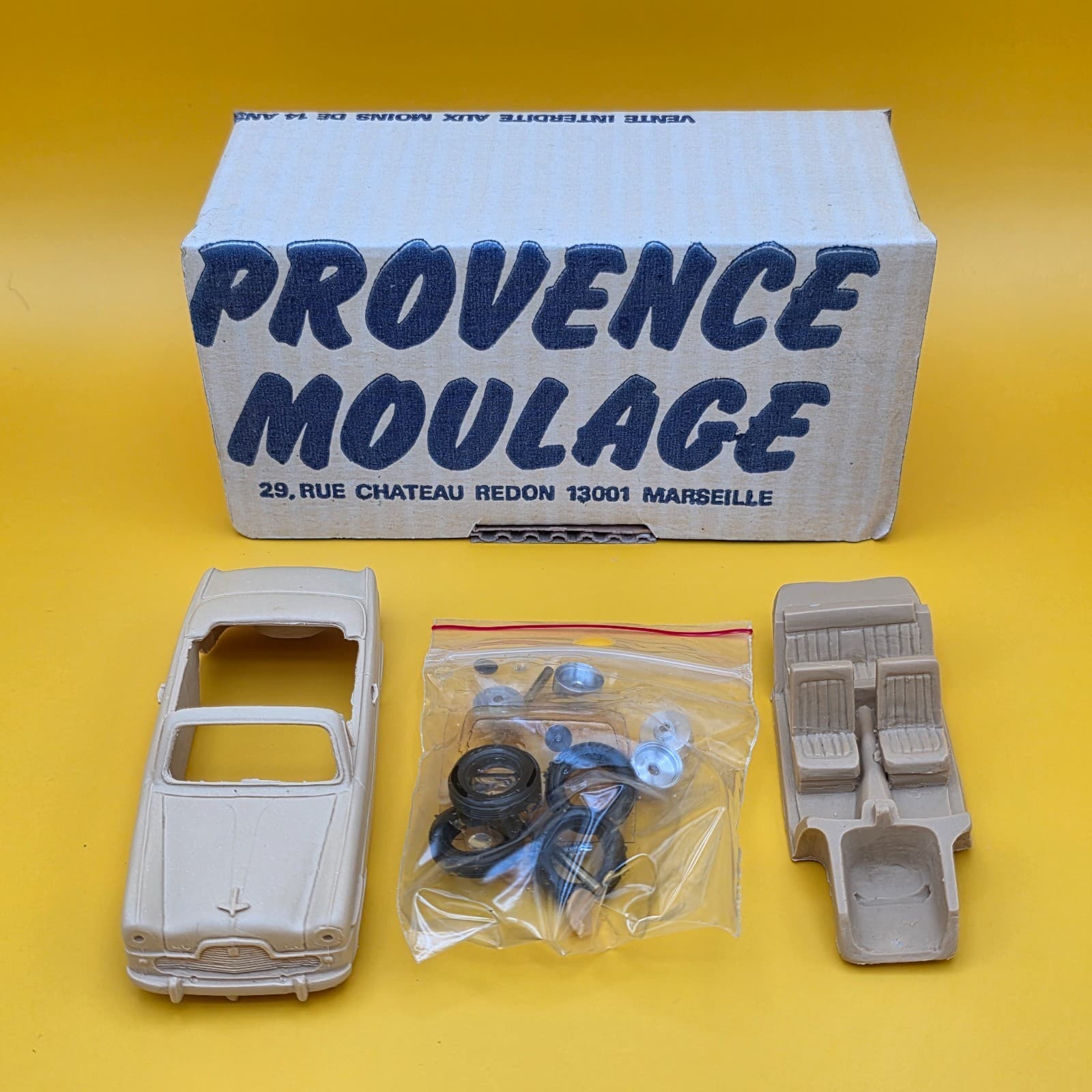 1/43 Provence Moulage France Ford zephir 6 Monte Carlo Resin Model Car Kit