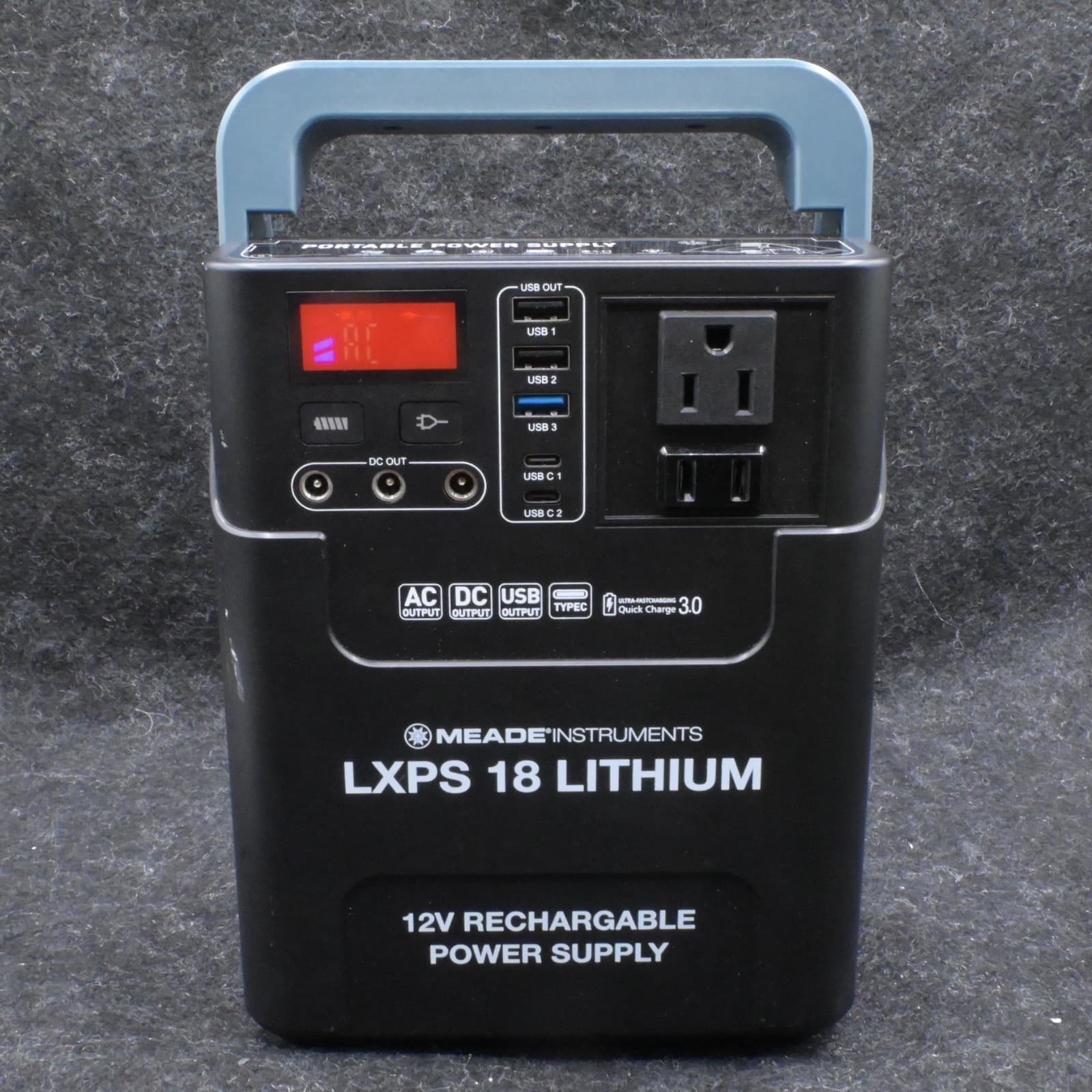 Meade LXPS 18 Lithium 12V Rechargeable Power Supply