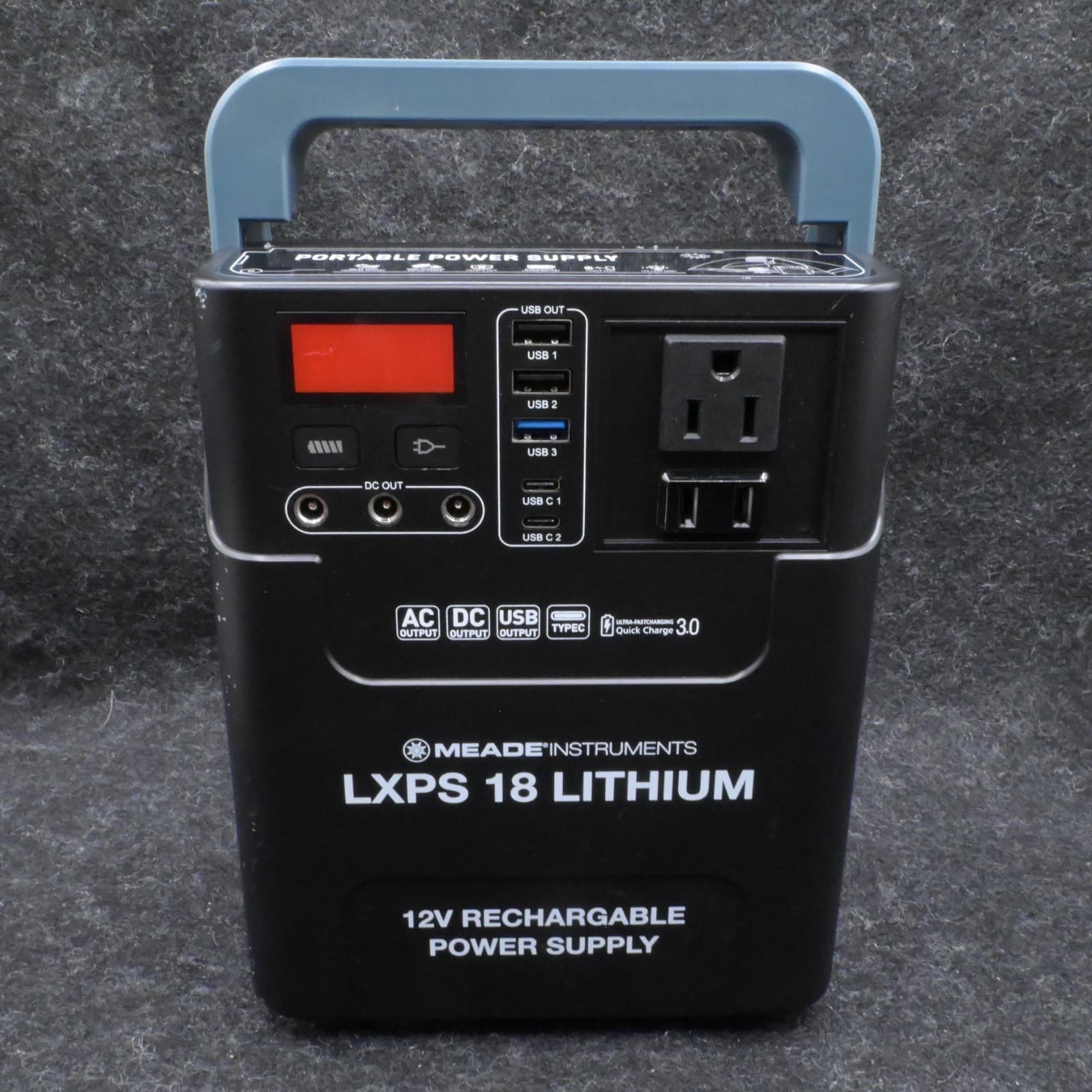 Meade LXPS 18 Lithium 12V Rechargeable Power Supply