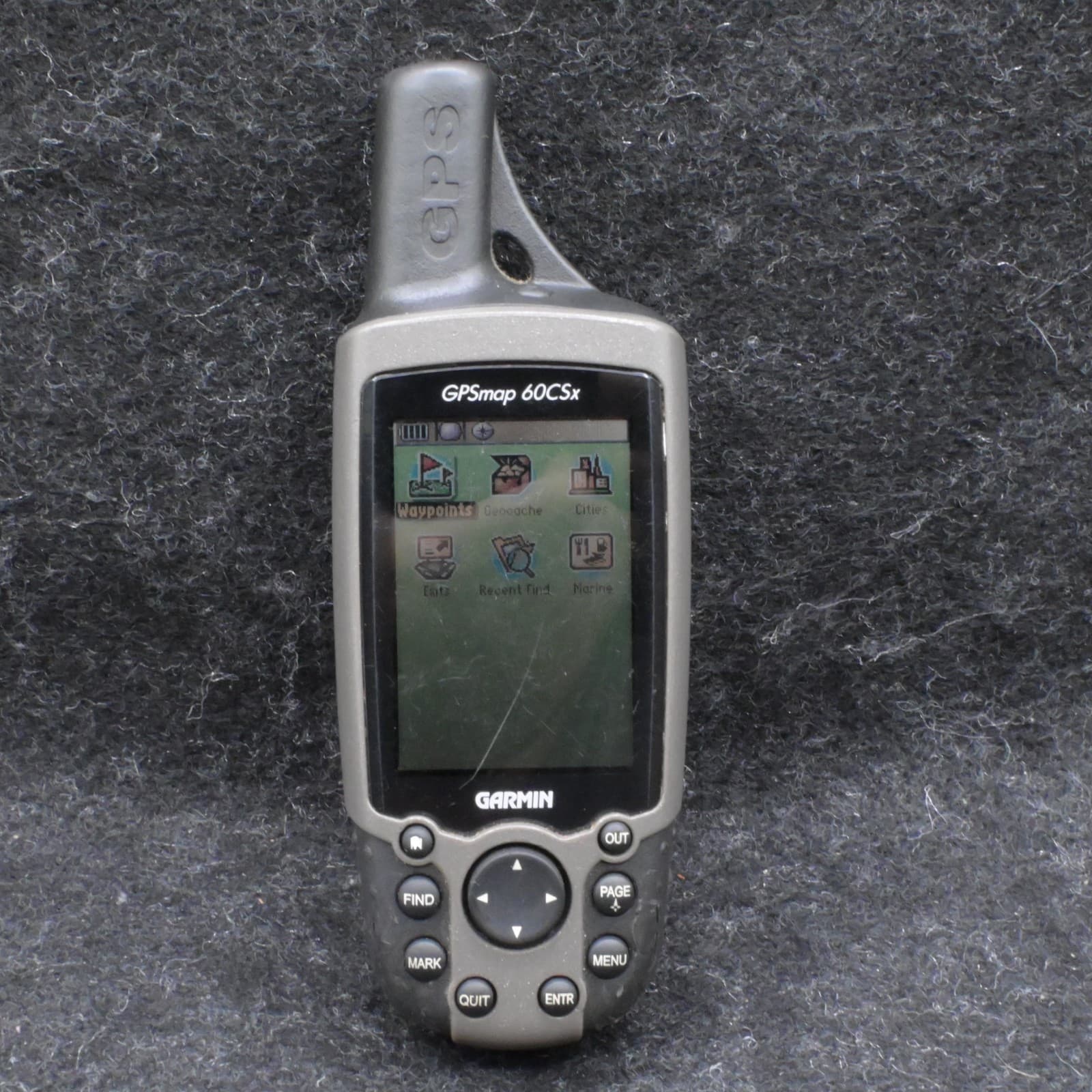 USED Garmin GPSmap 60CSx Handheld GPS Radio W/O Batteries