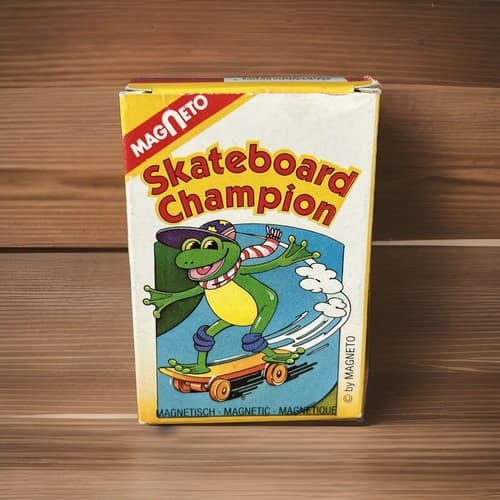 Vintage Magneto The Skateboard Champion Frog No. 8621 From West Germany New