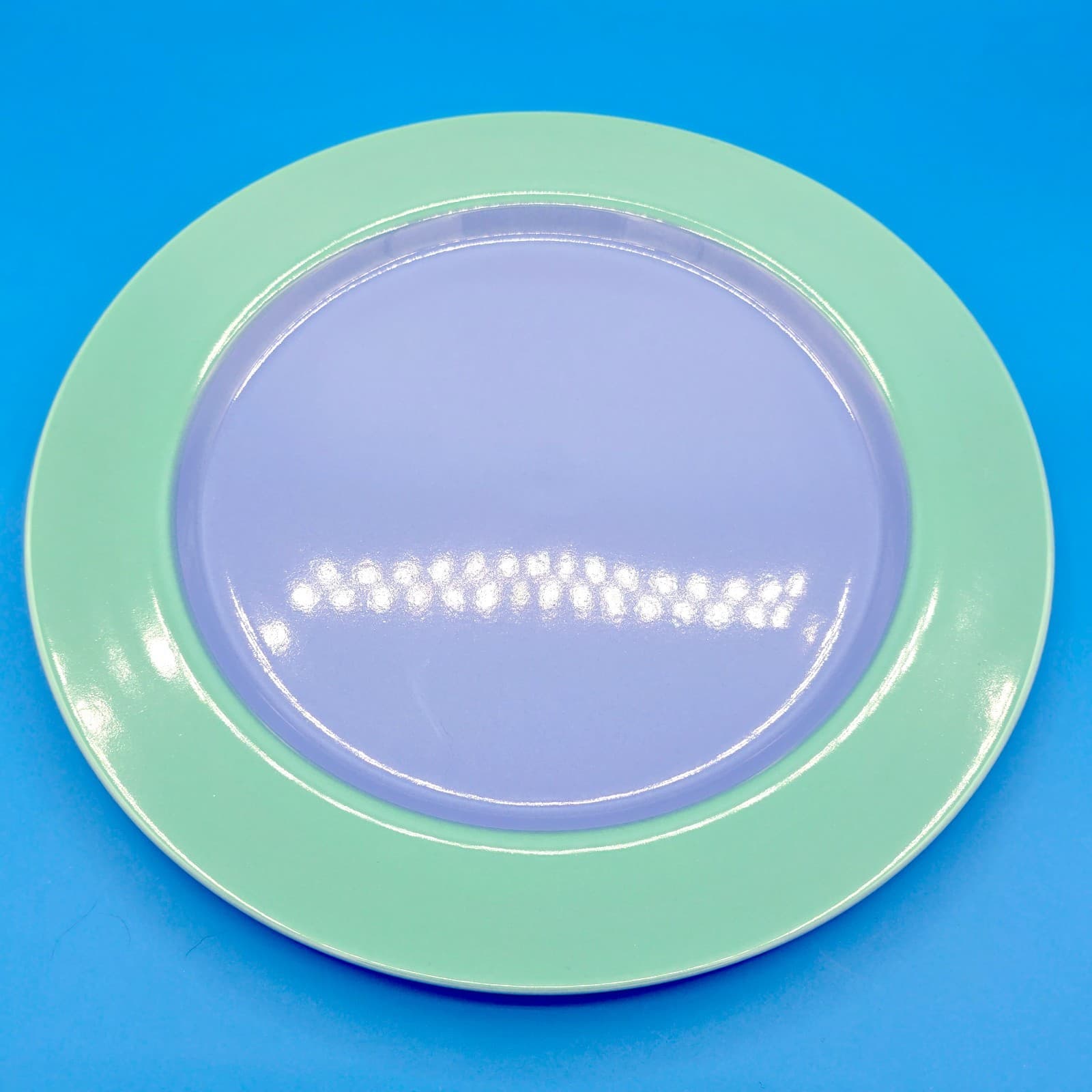 Lindt Stymeist Colorways Dinner Plate Green Blue 11" Japan