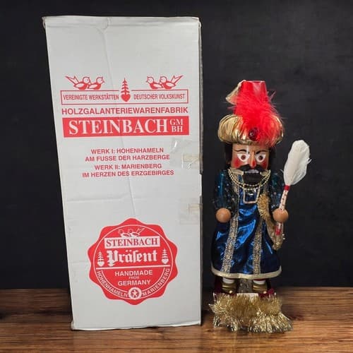 STEINBACH S1693 KALIF 18" NUTCRACKER ALI BABA Handcrafted In Germany