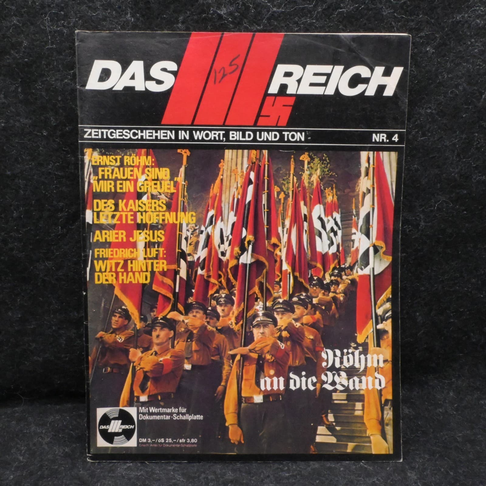 1970s DAS REICH Nr 4 - COLLECTIF - 1944 RARE