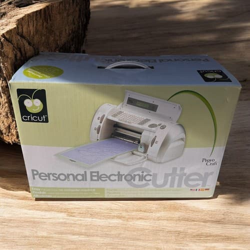 No Power Cord Cricut Personal Cutter Machine CRV001 Craft Cutting