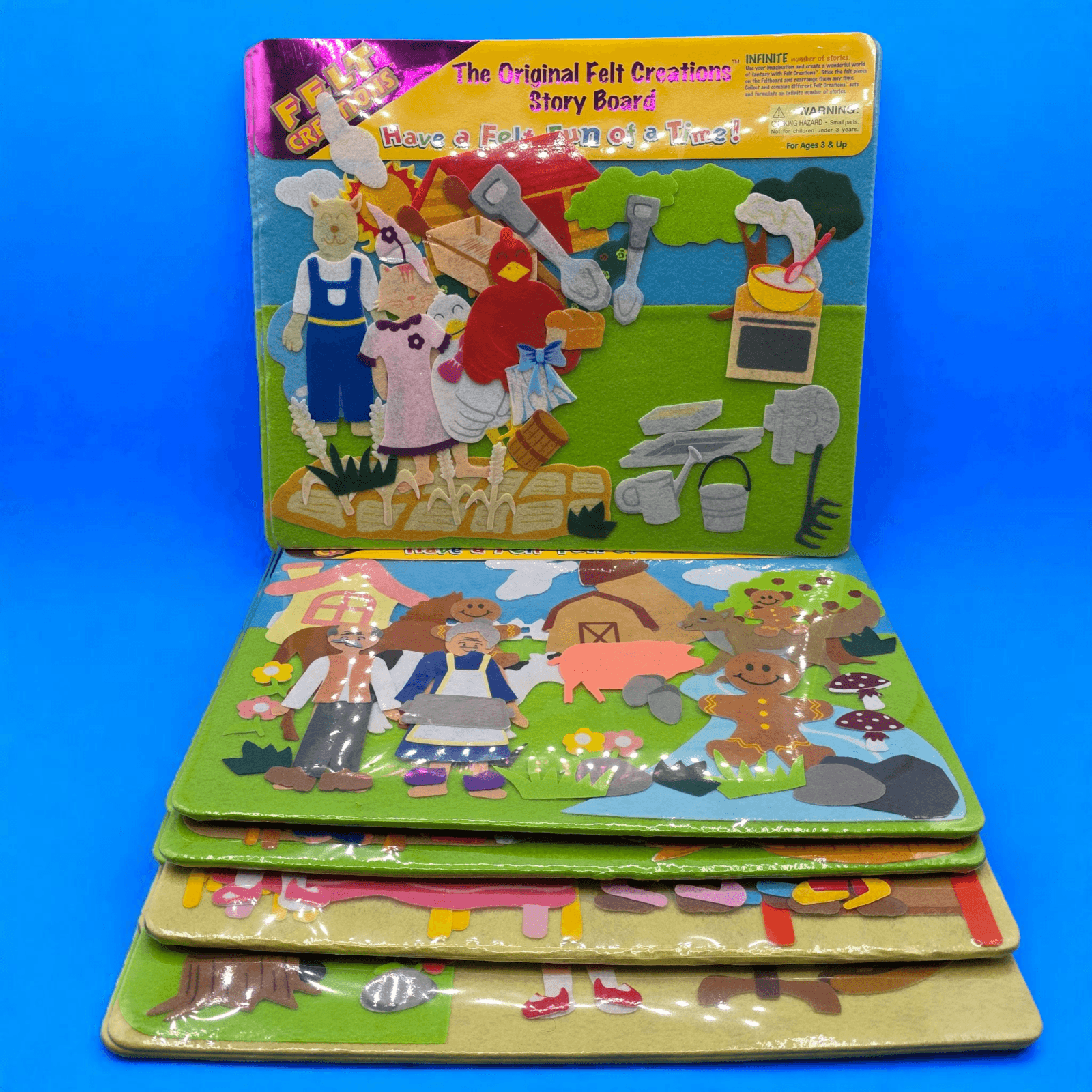 NEW SEALED PACKAGE Lakeshore Lot of 5 Felt Boards Creations