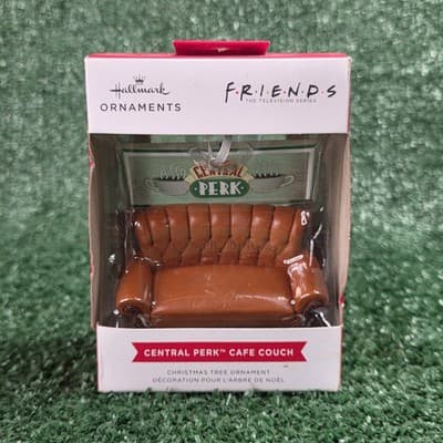 Hallmark Ornaments TV Show Friends CENTRAL PERK COUCH Christmas Tree Ornament