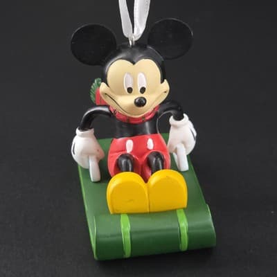Hallmark Mickey Mouse on Sled Keepsake Gift Ornament