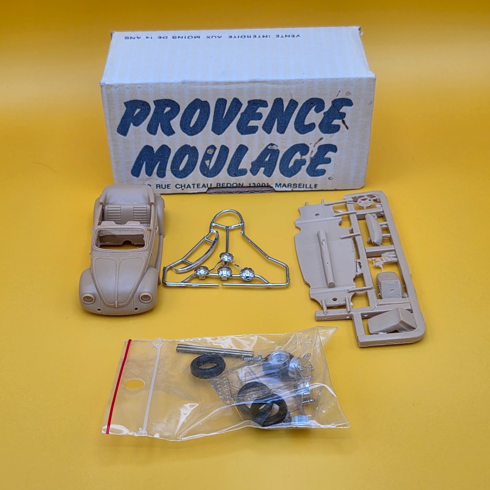 PROVENCE MOULAGE VW BEETLE 1303 CABRIOLET - 1/43 RESIN MODEL KIT VOLKSWAGEN