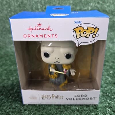 NEW Hallmark WB Harry Potter Lord Voldemort Funko POP! Collectible Tree Ornament
