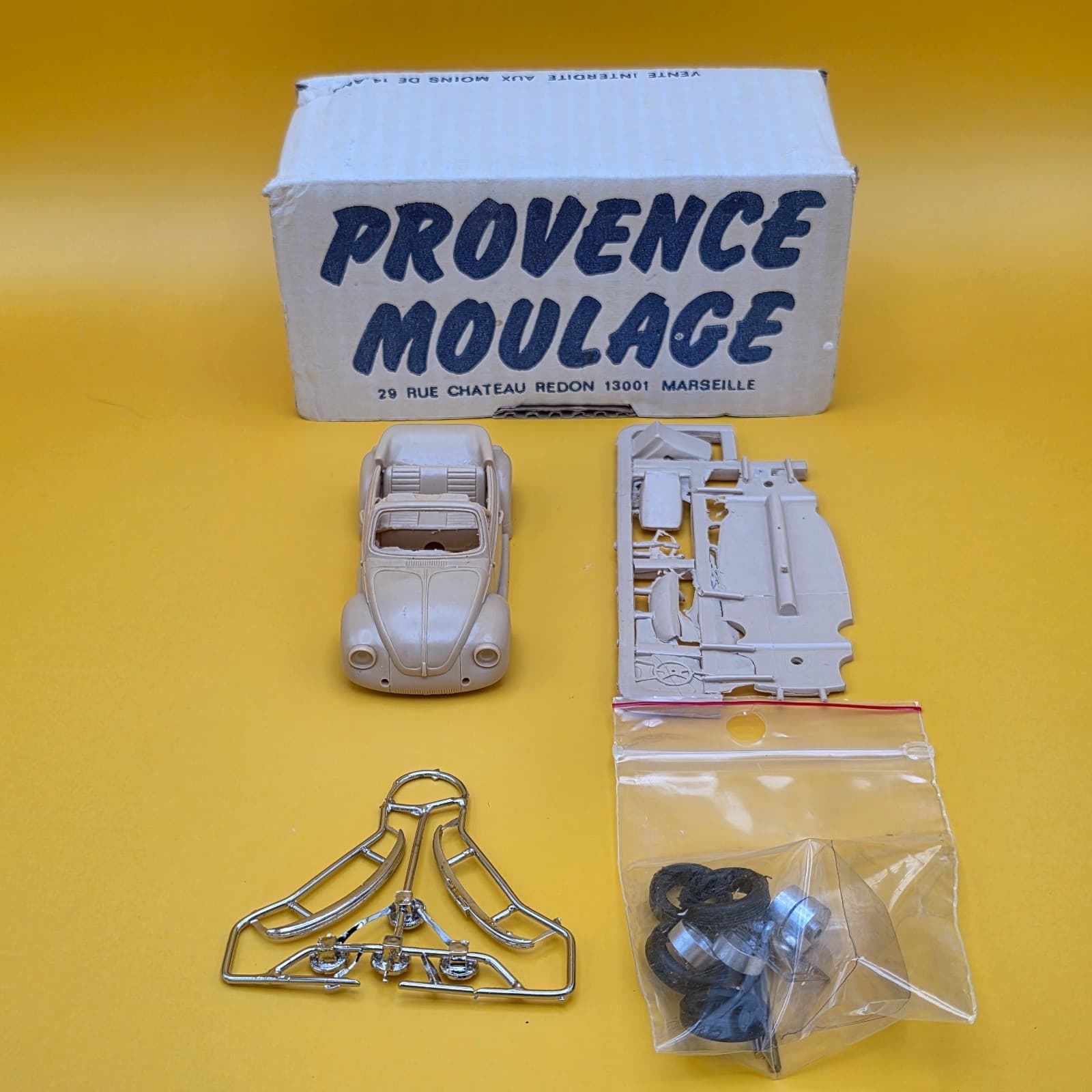 PROVENCE MOULAGE VW BEETLE 1303 CABRIOLET - 1/43 RESIN MODEL KIT VOLKSWAGEN
