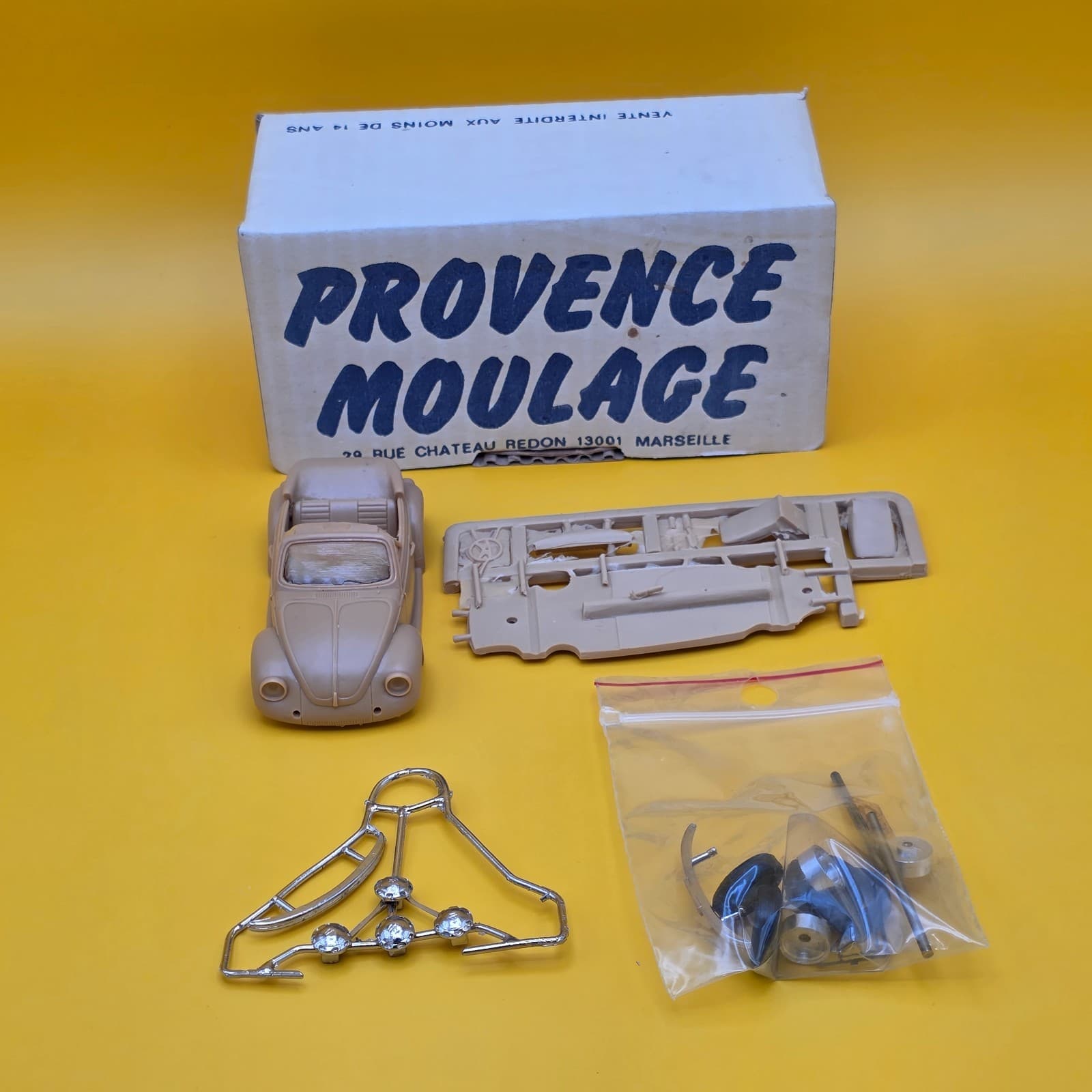 PROVENCE MOULAGE VW BEETLE 1303 CABRIOLET - 1/43 RESIN MODEL KIT VOLKSWAGEN