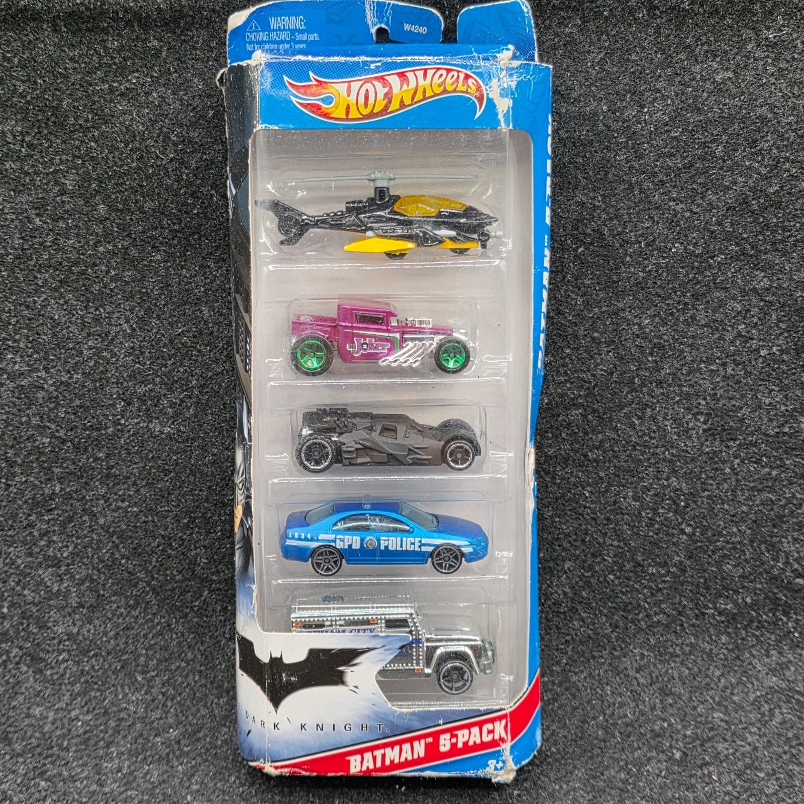 Hot Wheels The Dark Knight: Batman 5 Pack