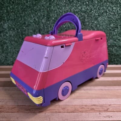 Pound Puppies Galoob Van Bus Circus Playground Fold Out Play Set Vintage 1995