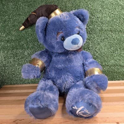 Disney Aladdin Genie Build A Bear Plush Stuffed Animal 18" Blue