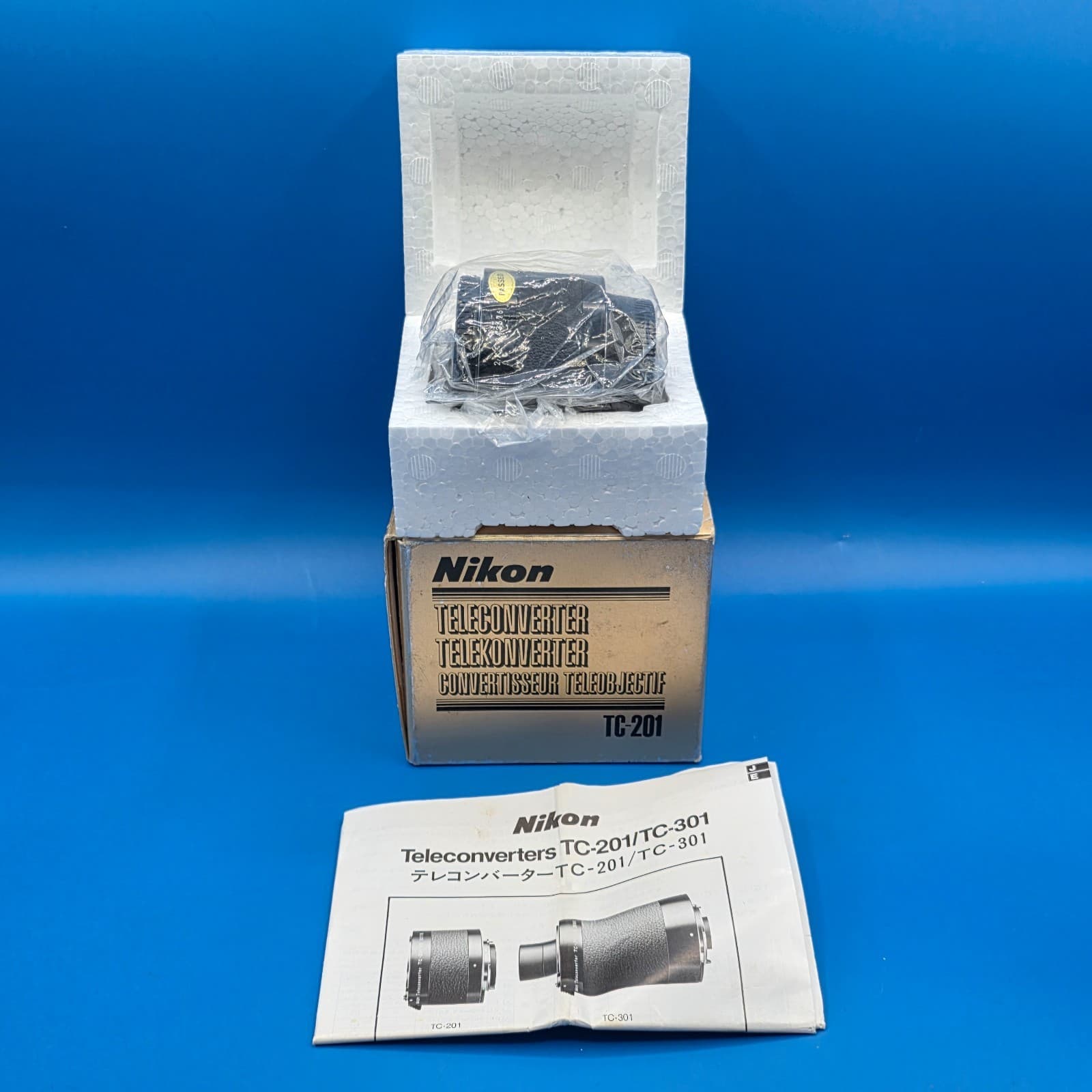 NIKON AI-S TC-201 2X TELECONVERTER 367285 Made in Japan