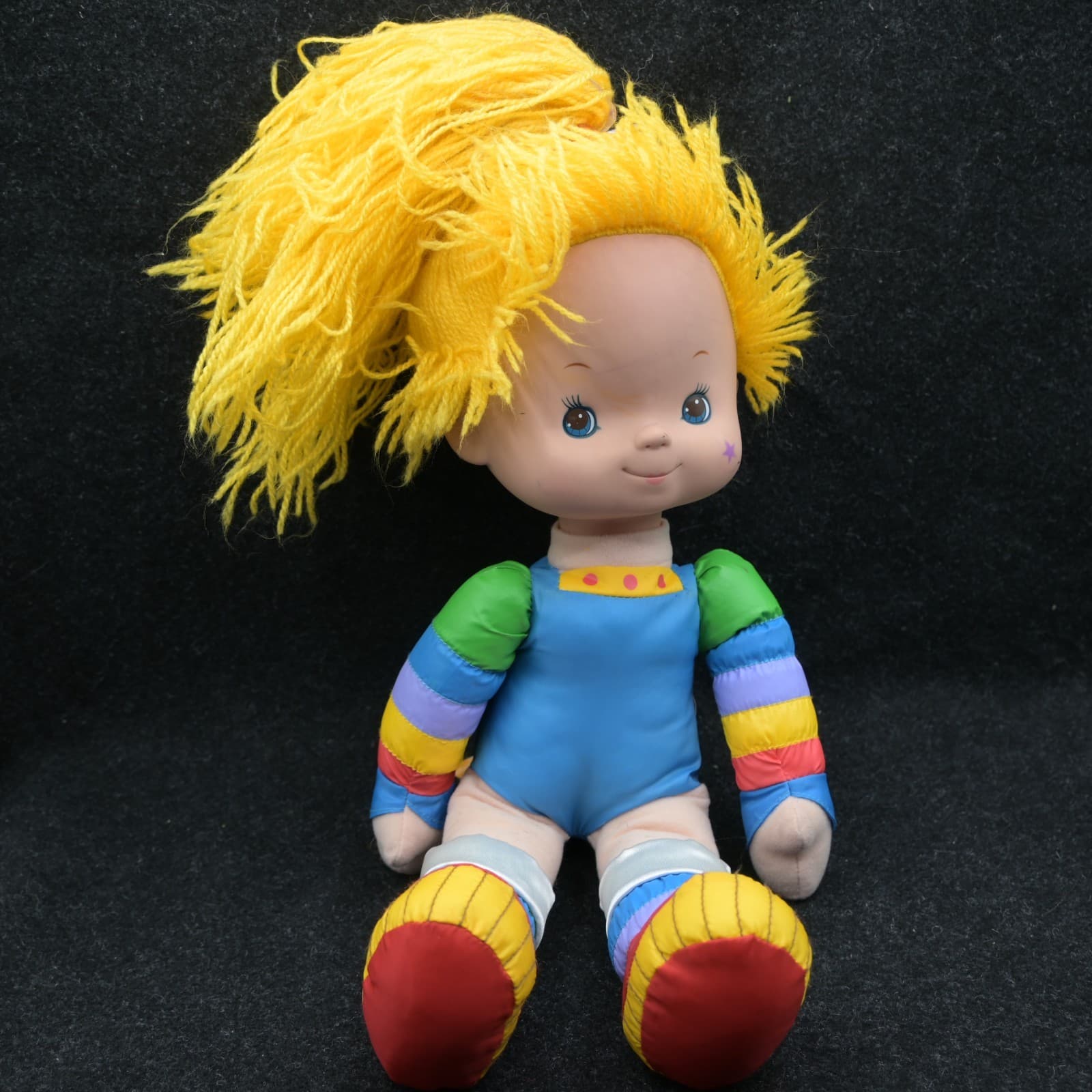 Hallmark Rainbow Brite Doll Soft 11” Plush No Dress 1983 Vintage