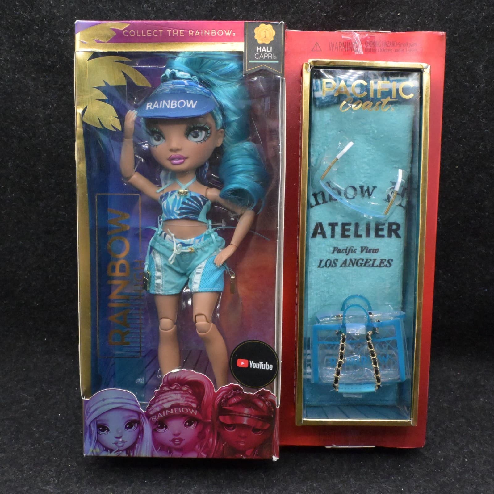 2021 MGA Rainbow High Pacific Coast Hali Capri Fashion Doll NIB