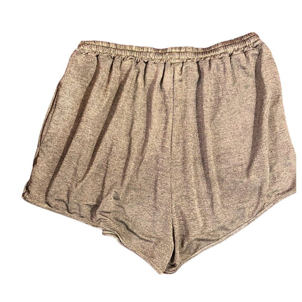 Minkpink \ Gold shorts with pockets / Medium
