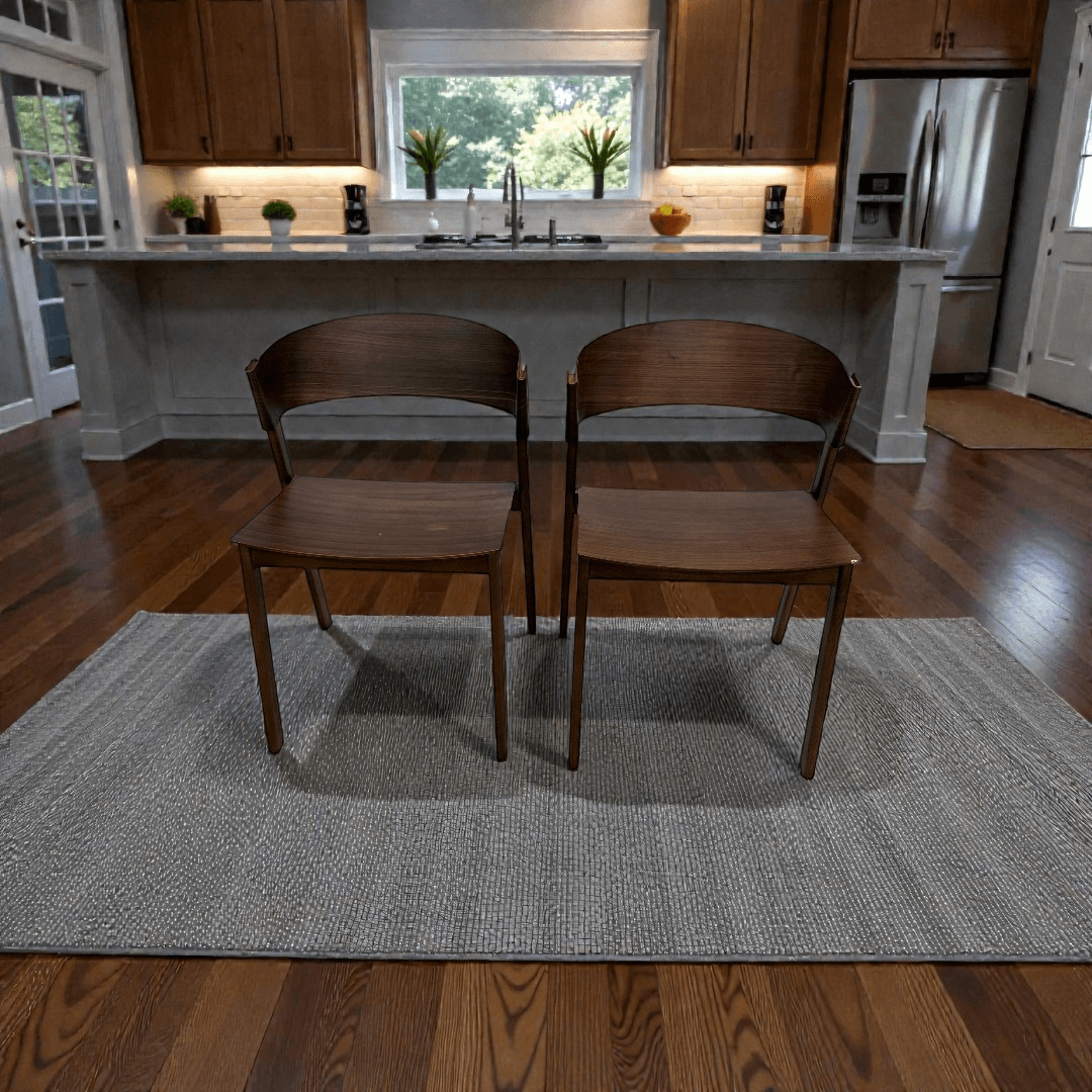 Hoft Home Aldo Dining Chair Set of 2 - Walnut