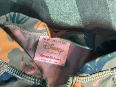 Disney by Hanna Andersson Baby Romper - Lion King Print,