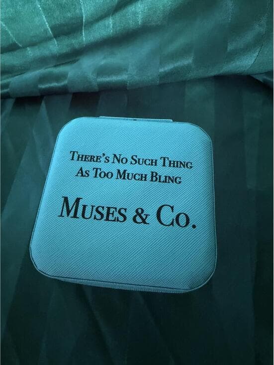 2026 Krewe of Muses Exclusive Tiffany Blue Jewelry Case