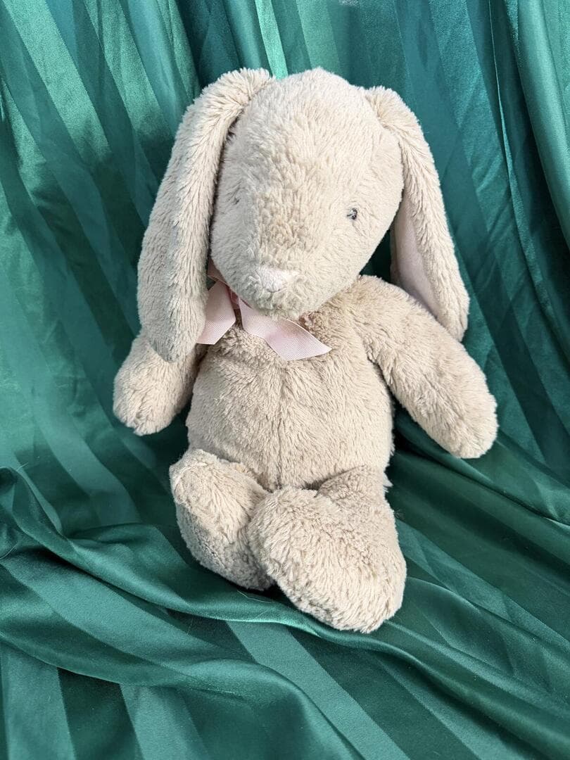 Pottery Barn Kids Bunny Plush Stuffed Animal Cream Cream Lovey 2019