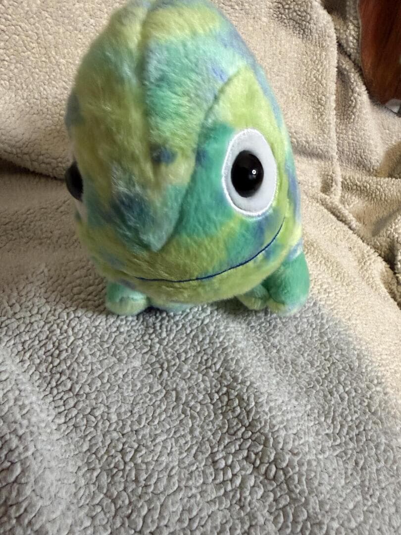Build-A-Bear Green Tie-Dye Tropical Chameleon 16" - Retired