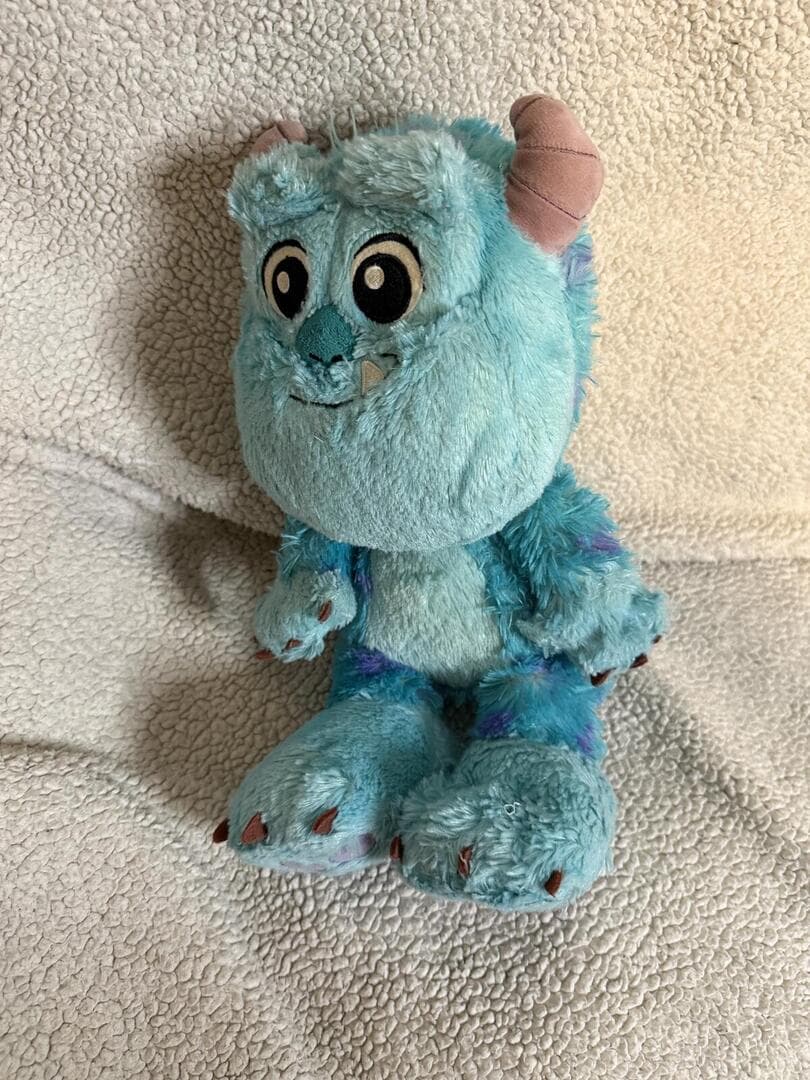 Disney Parks Monsters Inc Sulley Big Feet Plush Toy - 10"