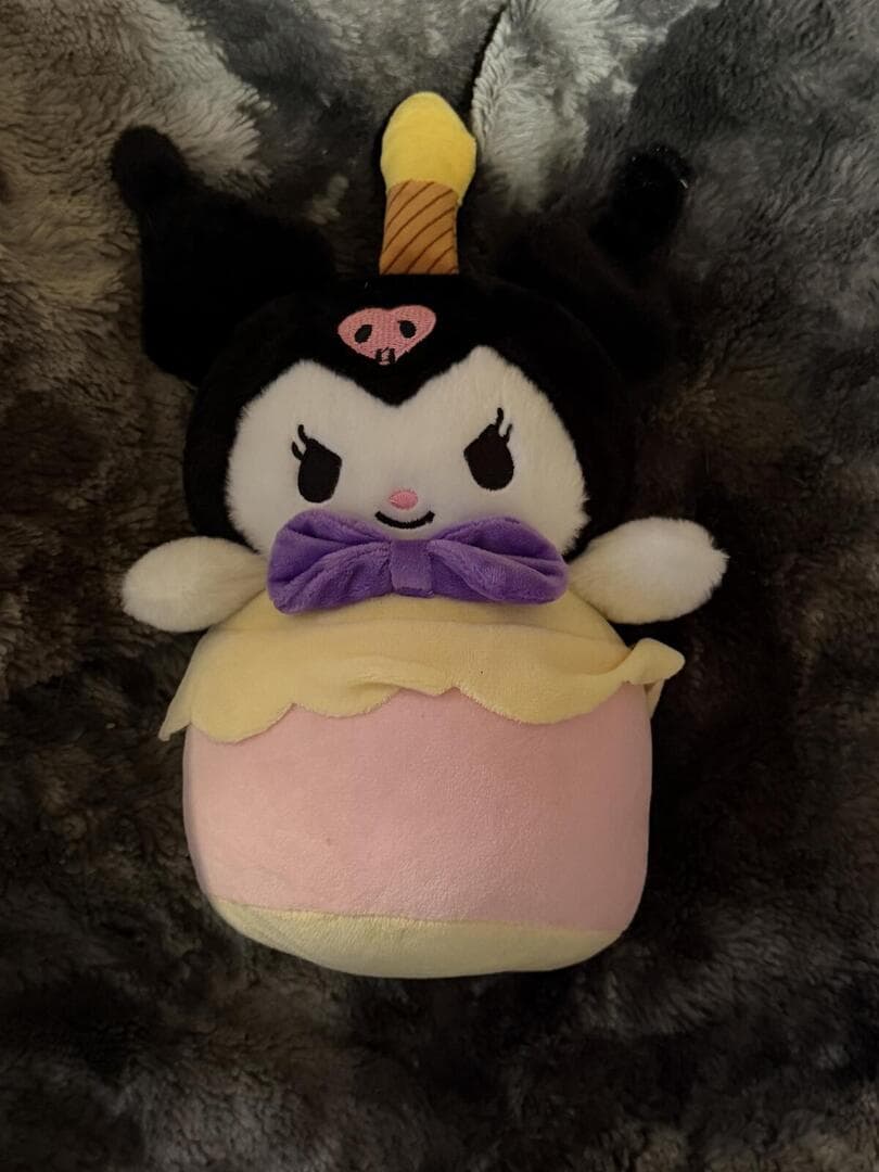 Sanrio Kuromi Cupcake Plush Hello Kitty Friends Sprinkles