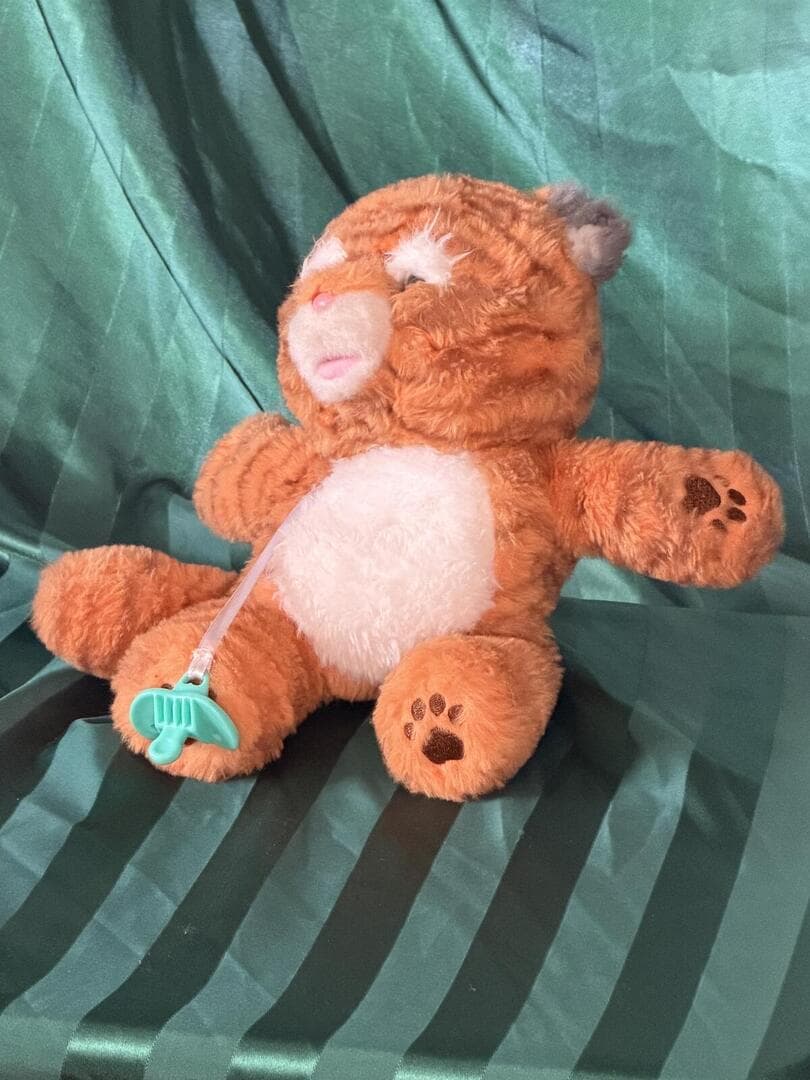 Little Live Pets Plush Tiger with Pacifier Toy