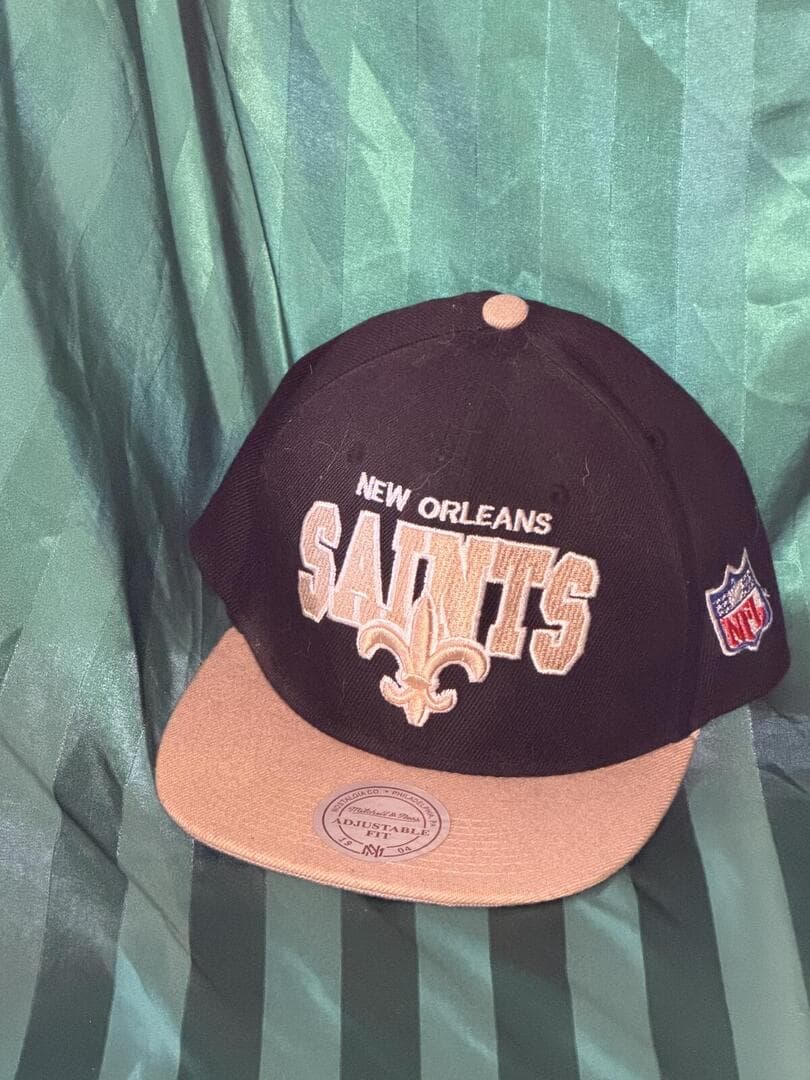 Mitchell & Ness New Orleans Saints NFL Snapback Hat